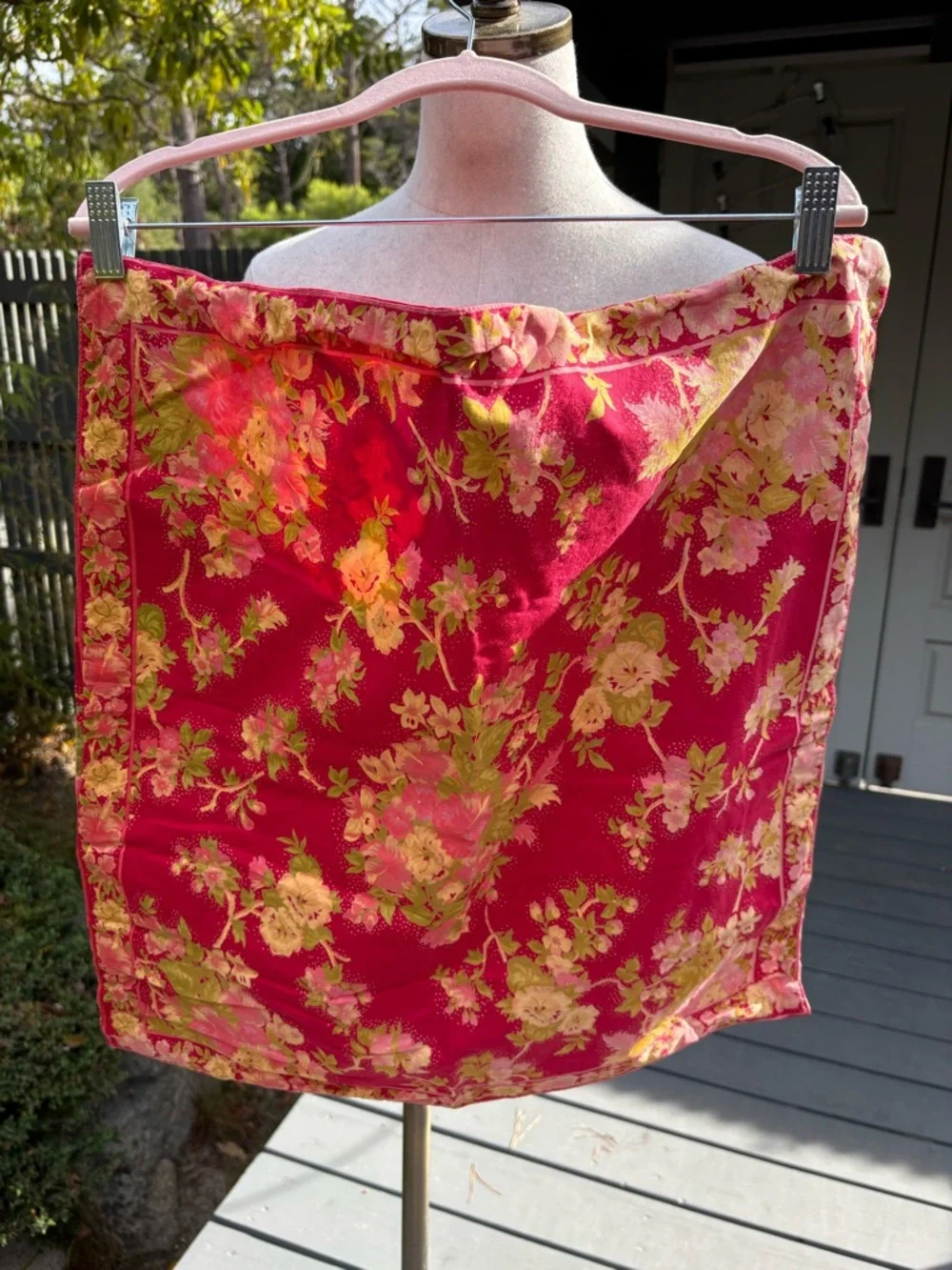 April Cornell Vintage Set of 2 Floral Pillow Shams